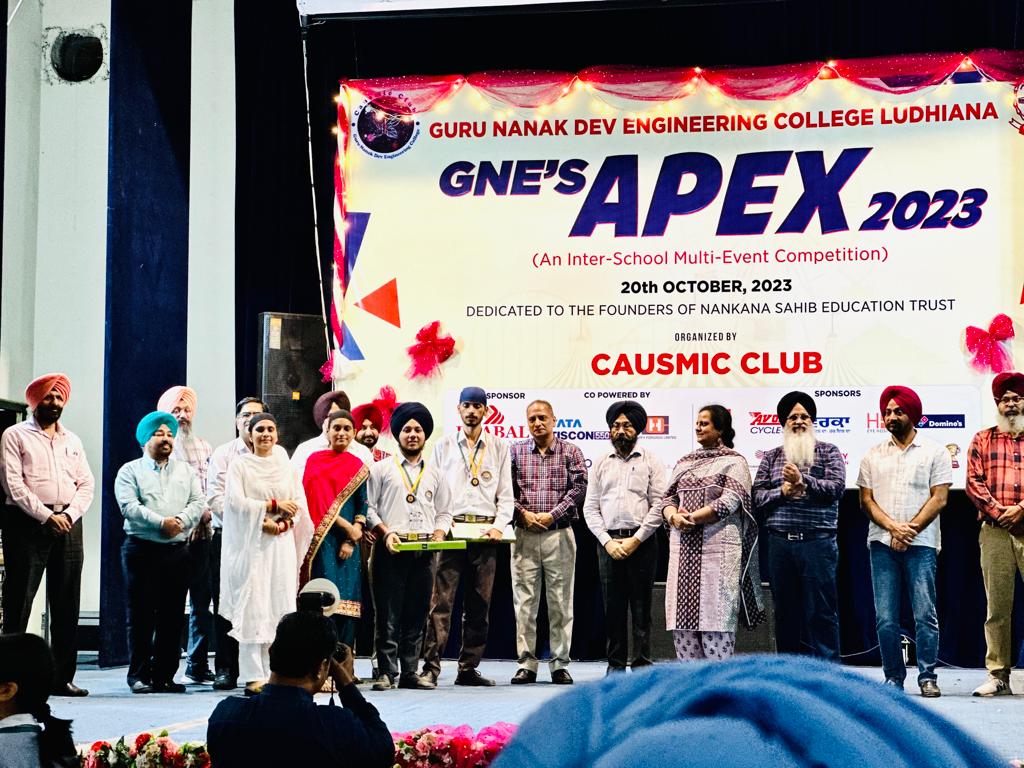 Congratulations to our team of paticipants of Apex at GNE Ludhiana