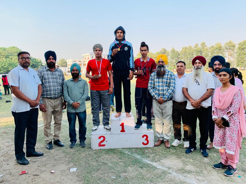 Amritians exhibited their adroitness in the 67th Annual District Athletic Meet held at Govind National College Narangwal